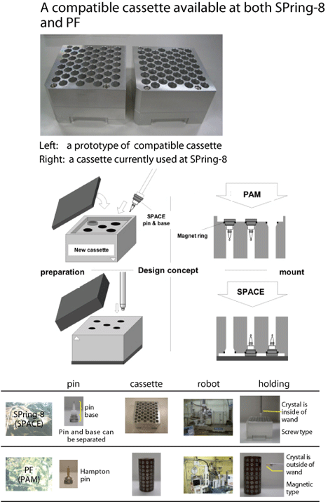 Development of sample cassette